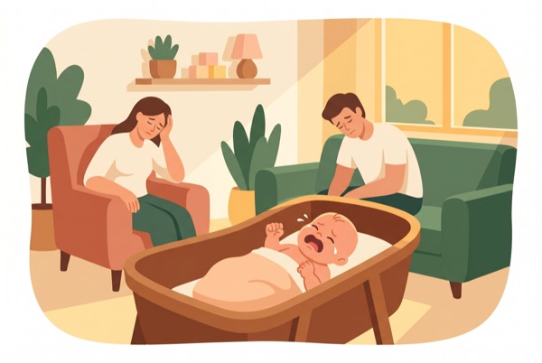 新生儿黄昏哭闹